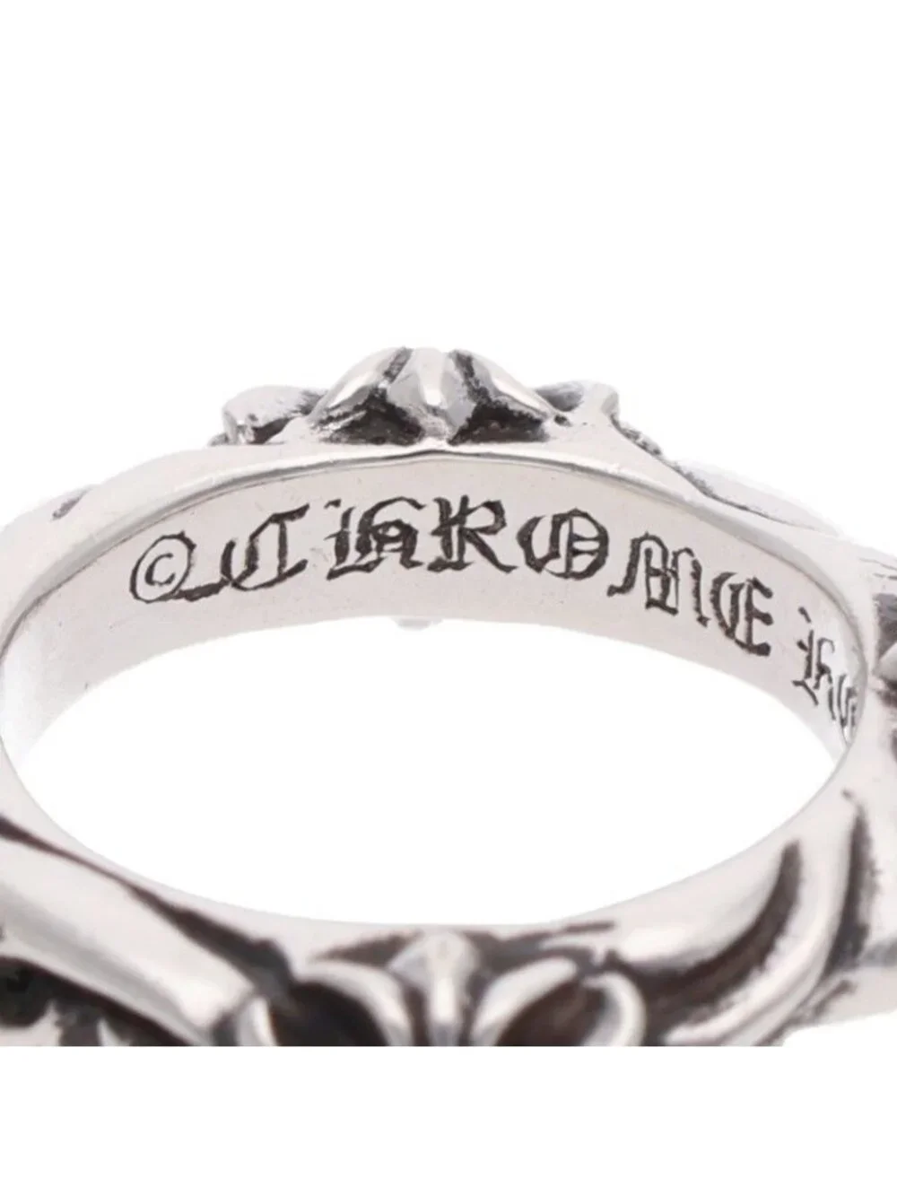 Chrome Hearts Sbt Band Silver Ring